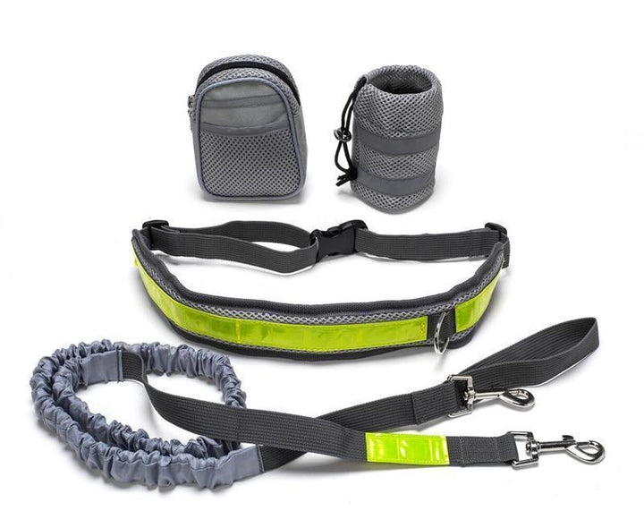 Trela de Passeio Ajustável Mãos Livres para Cães – Conforto e Liberdade para Você e Seu Pet!