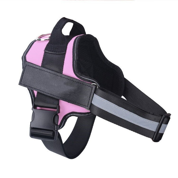 Colete Peitoral Personalizado para Cães – Antipuxão, Ajustável, Refletivo e Respirável | Ideal para Cães Pequenos e Grandes