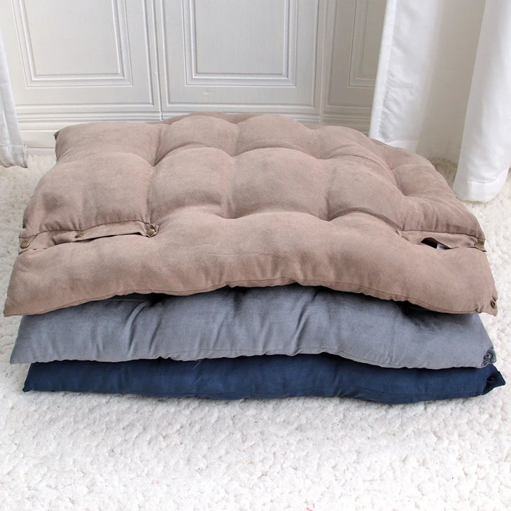 Cama Almofada 3 em 1 para Cães e Gatos – Ninho, Sofá e Tapete em Um Só | Quente, Macia e Versátil para Inverno