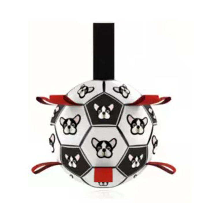 Bola com Alças para Cachorros – Brinquedo Resistente e Divertido para Médios e Grandes