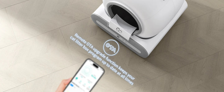 Caixa de Areia Automática DOEL com Controlo por App – Inteligente, Higiénica e Sem Esforço!