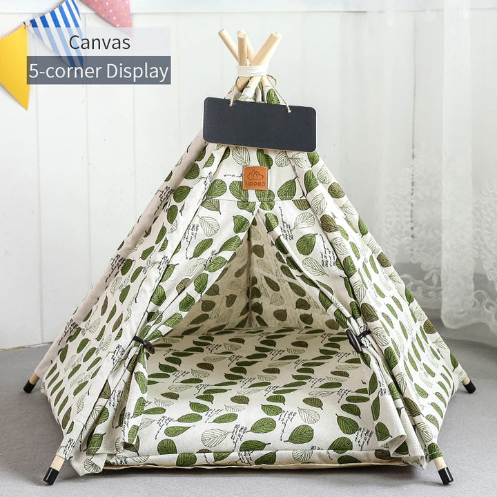 Cabana Pet Estilo Tenda – Conforto, Estilo e Diversão para seu Melhor Amigo!