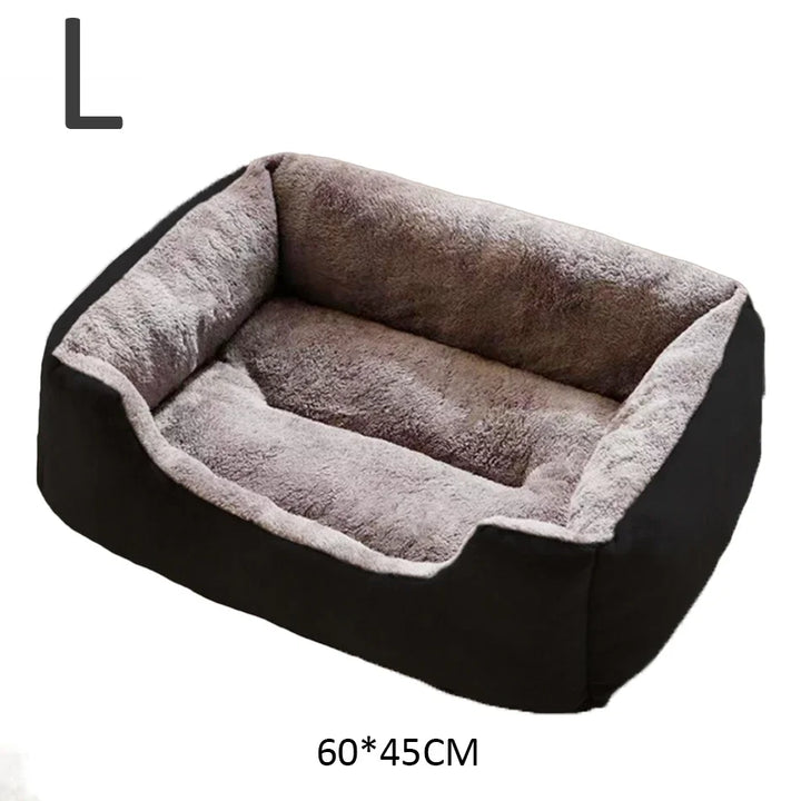 Cama para Gatos e Cães Pequenos – Macia e Confortável | Almofada em Peluche Curto | Ideal para Gatinhos e Cachorros