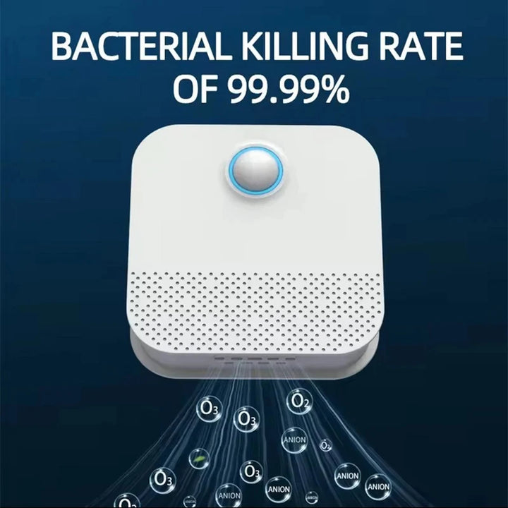 Purificador de Odor Inteligente para Caixa de Areia – Desodorizador Automático para Gato ou Cão | Ideal para WC de Animais