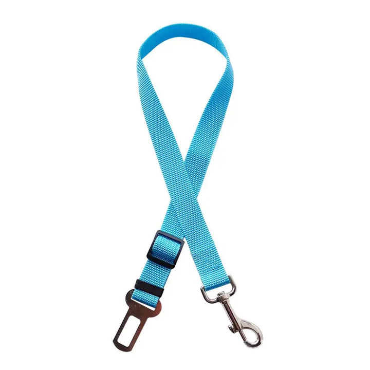 Cinto de Segurança Ajustável para Cães e Gatos – Presilha Universal para Veículos | Clipe de Tração para Transporte Seguro de Pets