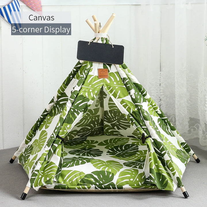 Cabana Pet Estilo Tenda – Conforto, Estilo e Diversão para seu Melhor Amigo!