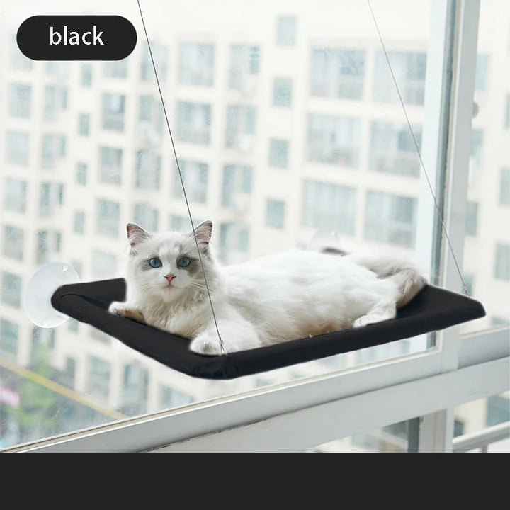 Rede Suspensa para Gatos – Cama Aérea de Janela, Casa e Ninho para Gatinhos, Suporta até 20kg