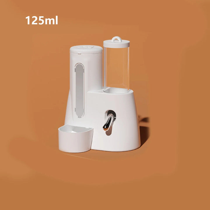 Comedouro e Bebedouro 2 em 1 para Hamster – Estilo Ursinho Dourado
