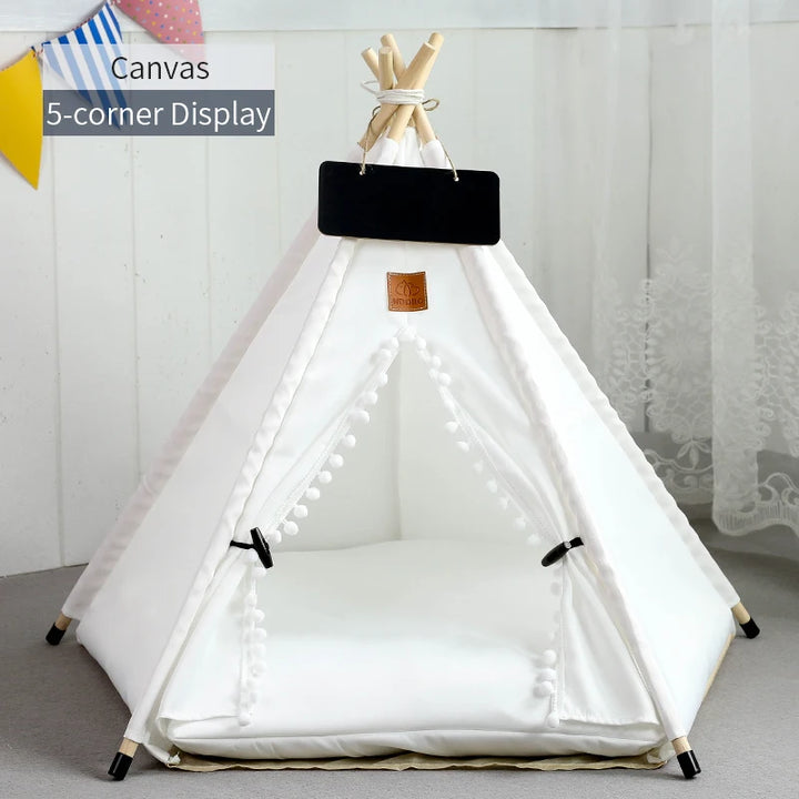 Cabana Pet Estilo Tenda – Conforto, Estilo e Diversão para seu Melhor Amigo!