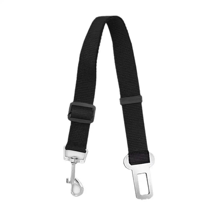 Cinto de Segurança Ajustável para Cães e Gatos – Presilha Universal para Veículos | Clipe de Tração para Transporte Seguro de Pets