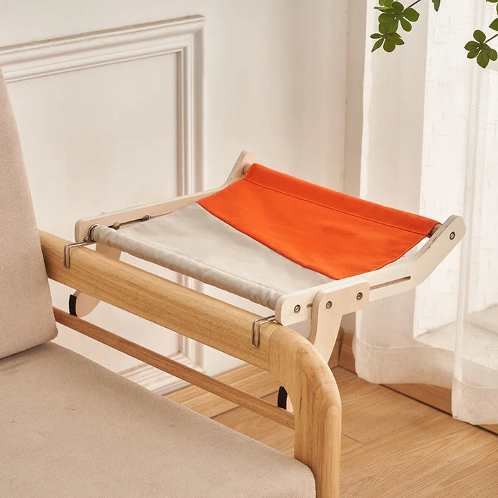 Cama Suspensa para Gatos — Rede de Janela ou Varanda, Portátil e Removível