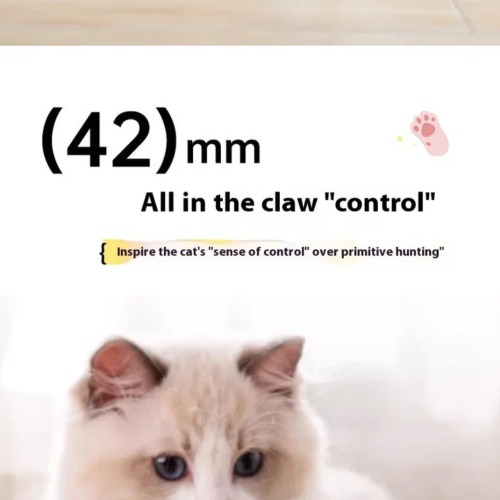 Bola Automática para Gatos – Balança, Quica e Rola com Luz LED, Brinquedo Inteligente Autônomo para Gatinhos em Ambientes Internos