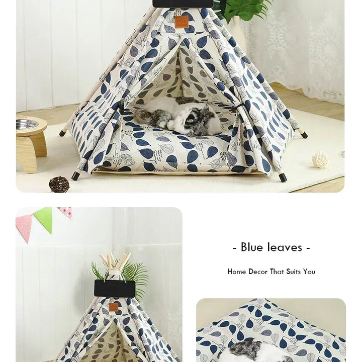 Cabana Pet Estilo Tenda – Conforto, Estilo e Diversão para seu Melhor Amigo!