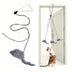 Brinquedo Suspenso para Porta – Alívio de Stress para Gatos e Gatinhos | Ideal para Sala de Estar