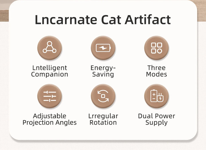 Diversão Inteligente para Pets – Laser Automático ROJECO, Brinquedo Portátil para Gatos e Cães