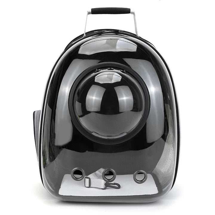 Mochila Transparente para Transporte de Gatos e Cães – Bolsa Respirável e Portátil | Space Capsule