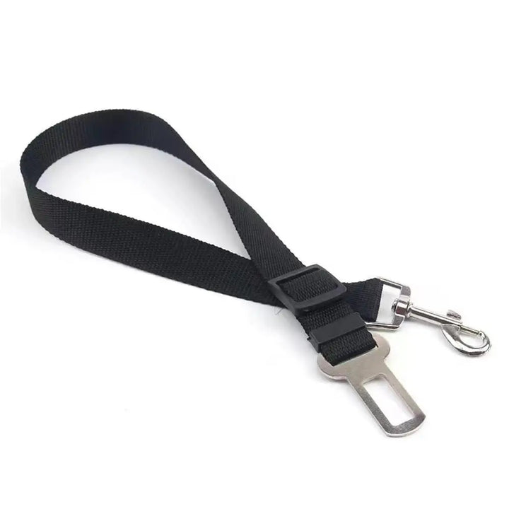 Cinto de Segurança Ajustável para Cães e Gatos – Presilha Universal para Veículos | Clipe de Tração para Transporte Seguro de Pets