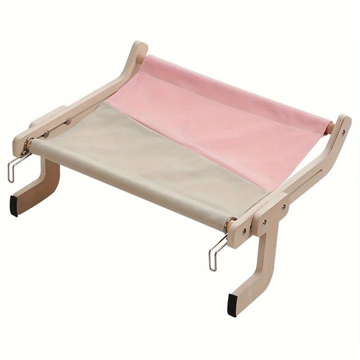 Cama Suspensa para Gatos — Rede de Janela ou Varanda, Portátil e Removível