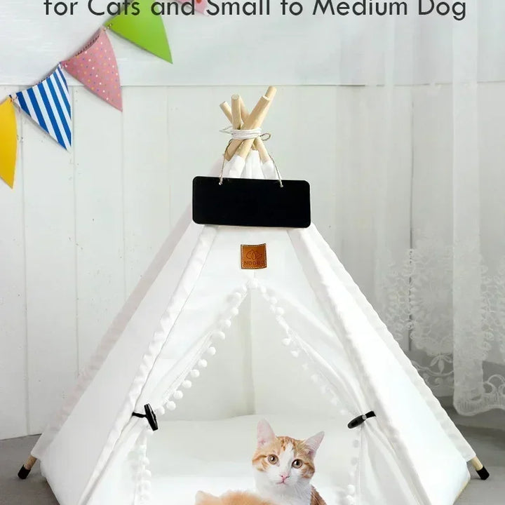 Cabana Pet Estilo Tenda – Conforto, Estilo e Diversão para seu Melhor Amigo!