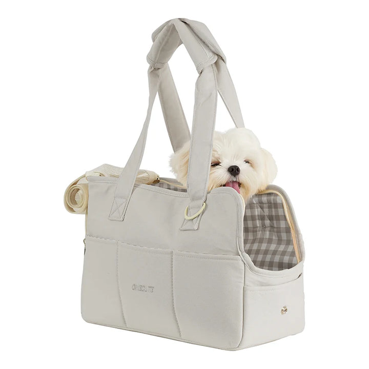 Mochila de Transporte ao Ombro para Cães e Gatos Pequenos – Algodão Confortável | ONECUTE
