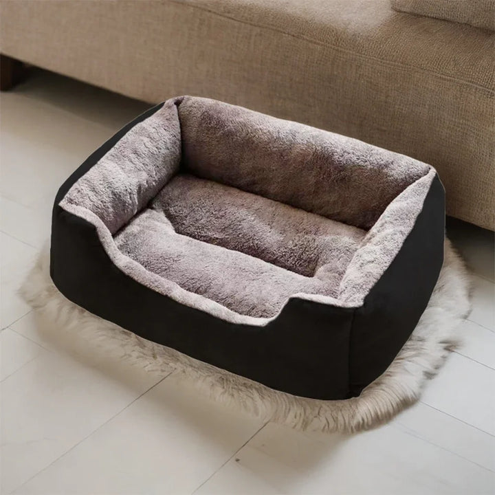 Cama para Gatos e Cães Pequenos – Macia e Confortável | Almofada em Peluche Curto | Ideal para Gatinhos e Cachorros