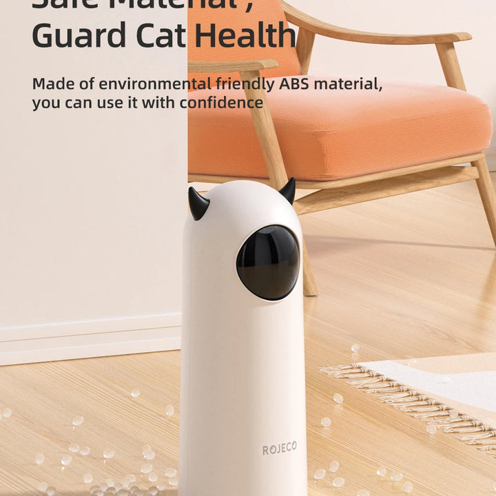 Diversão Inteligente para Pets – Laser Automático ROJECO, Brinquedo Portátil para Gatos e Cães