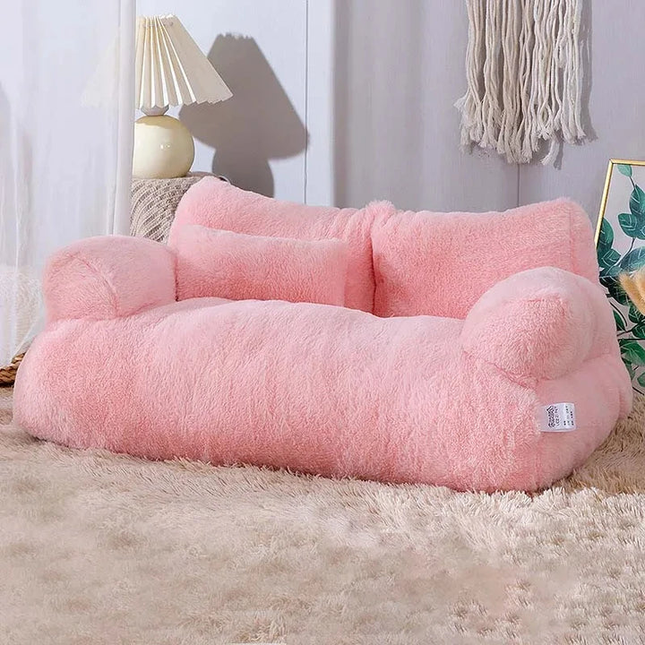 Cama Luxuosa para Gatos – Estilo Sofá, Quente e Aconchegante para o Inverno | Ideal para Gatos e Cães de Pequeno e Médio Porte