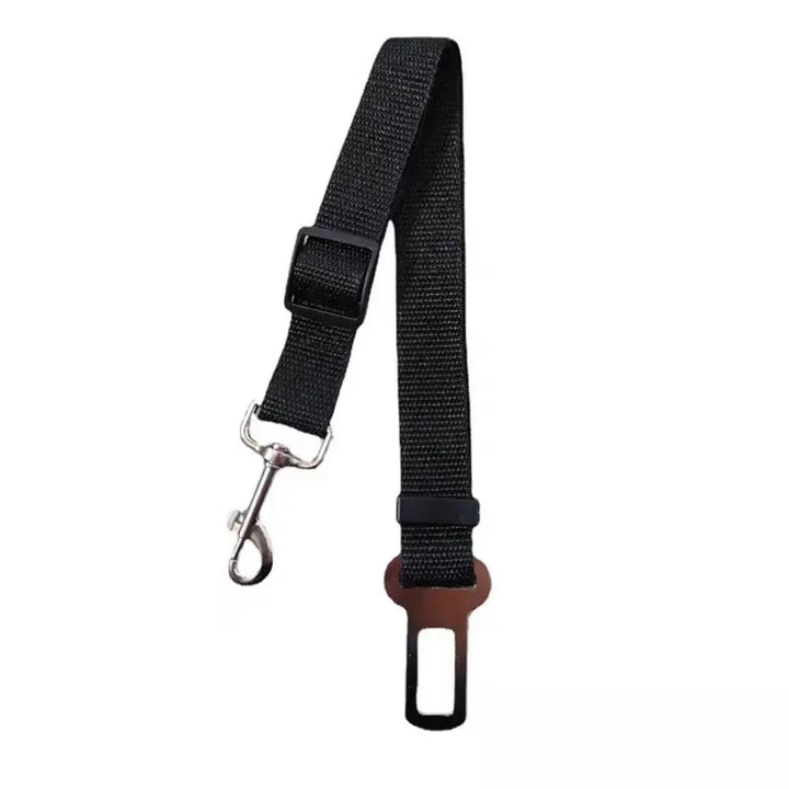 Cinto de Segurança Ajustável para Cães e Gatos – Presilha Universal para Veículos | Clipe de Tração para Transporte Seguro de Pets
