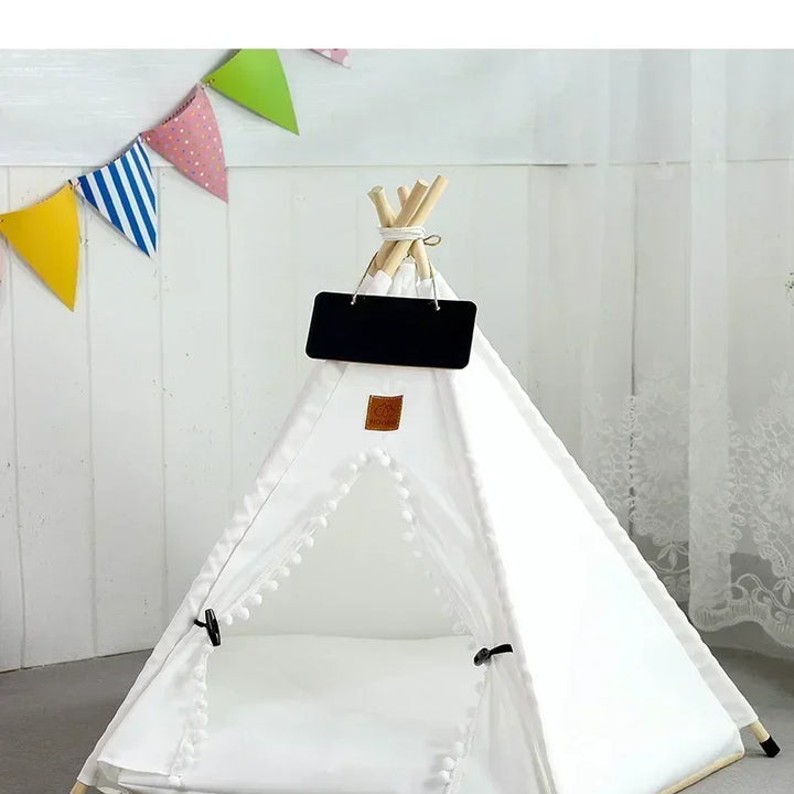 Cabana Pet Estilo Tenda – Conforto, Estilo e Diversão para seu Melhor Amigo!