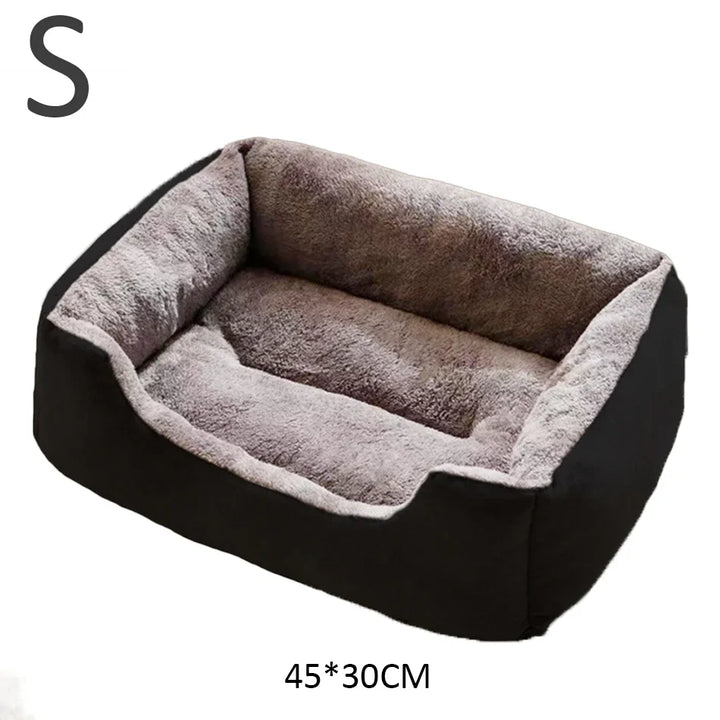 Cama para Gatos e Cães Pequenos – Macia e Confortável | Almofada em Peluche Curto | Ideal para Gatinhos e Cachorros