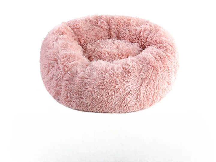 Cama Ninho Redonda em Peluche para Gatos , Aconchegante, Removível e Lavável | Decoração Universal para Casa 🐾