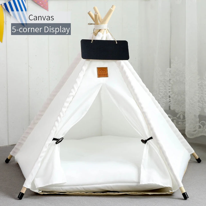Cabana Pet Estilo Tenda – Conforto, Estilo e Diversão para seu Melhor Amigo!