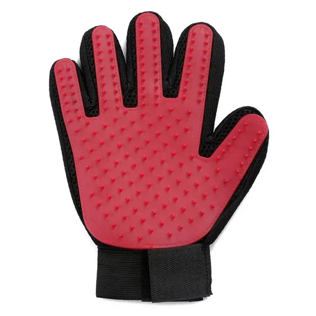 Luva de Higiene em Silicone para Animais – Escova e Removedor de Pelos | Ideal para Banho e Escovagem de Cães e Gatos