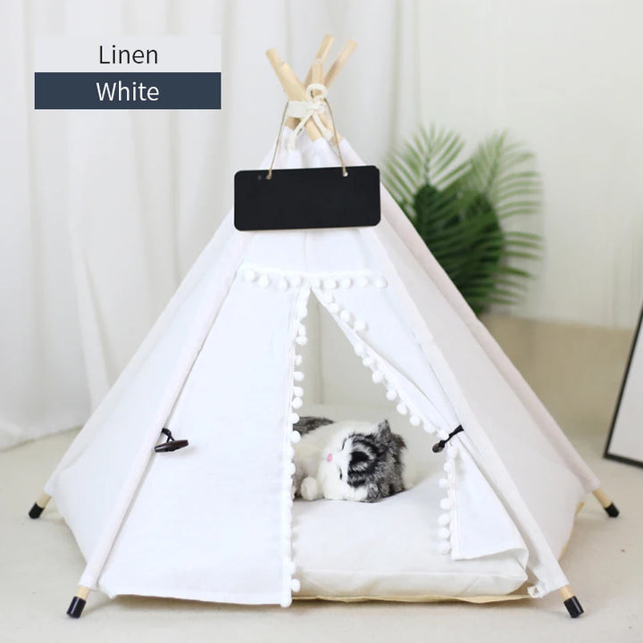 Cabana Pet Estilo Tenda – Conforto, Estilo e Diversão para seu Melhor Amigo!